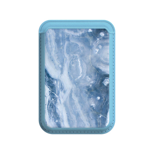 Blue Gray Opal | Wallet mit MagSafe