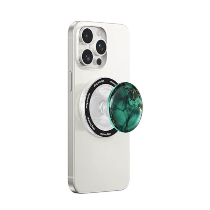 Broken Agate Green | Air Bag Grip für MagSafe
