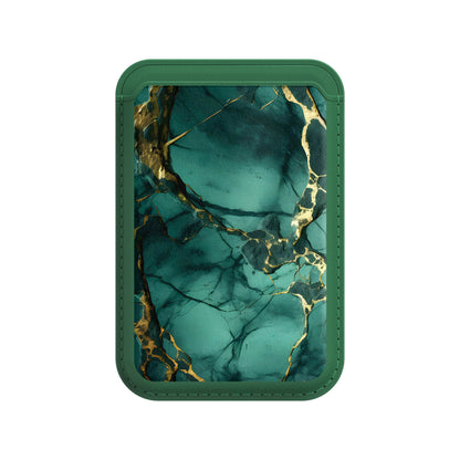 Broken Agate Green | Wallet mit MagSafe