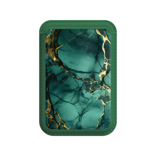 Broken Agate Green | Wallet mit MagSafe