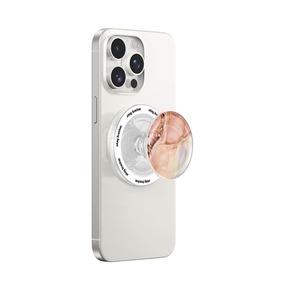 Elegant Powder | Air Bag Grip für MagSafe
